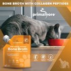Free-Range Chicken Bone Broth for Dogs & Cats, Mobility Formula w/Collagen Peptides to Help Support Hip & Joints, Digestion, Skin & Coat and Hydration, Human Grade, Made in USA