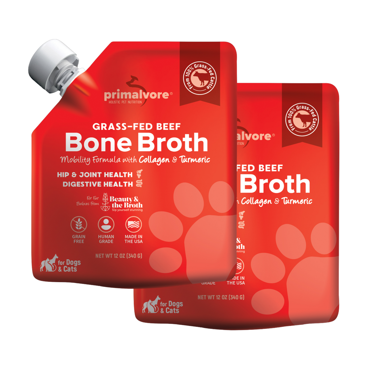 Grass-Fed Beef Bone Broth 2-Pack