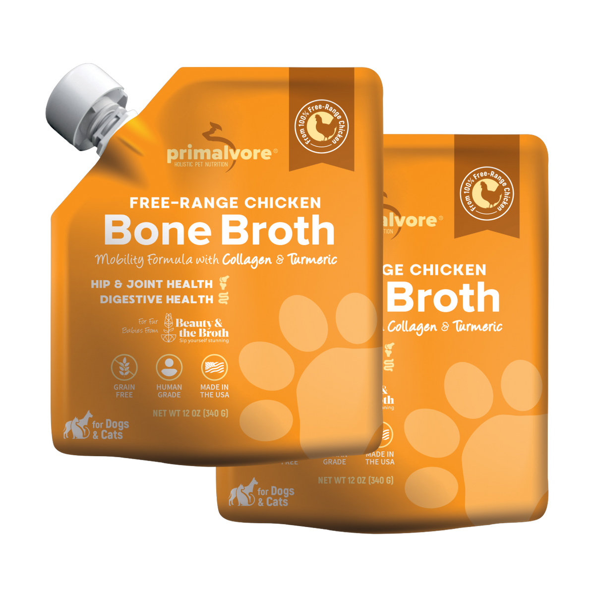 Free-Range Chicken Bone Broth 2-Pack